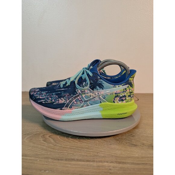ASICS Noosa Tri 14 Shoes Womens Size 8 Multi Color FlyteFoam Running Sneakers - Picture 6 of 10